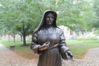 Saint Mother Theodore Guerin statue